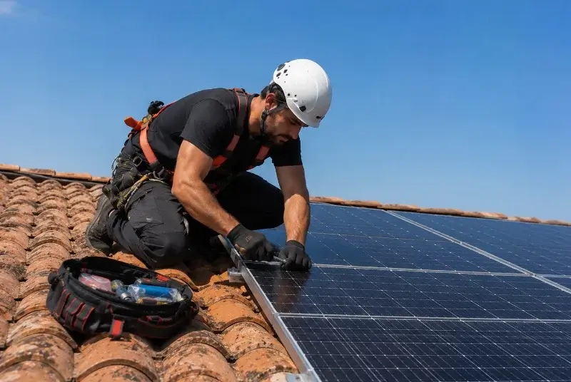 Maintenance et monitoring de panneaux solaires à Saint-Paul-sur-Save