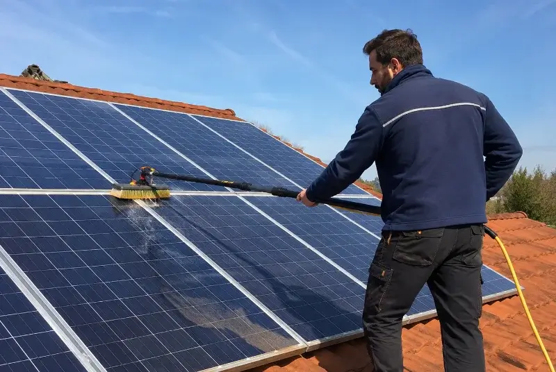 Nettoyage et entretien de panneaux solaires à Saint-Paul-sur-Save